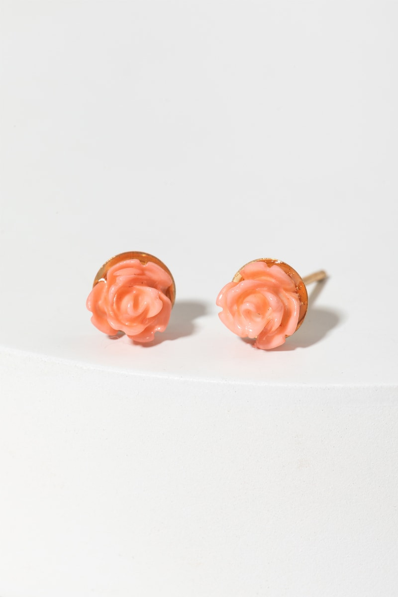 Hello Franki Rose Studs Earrings for girls
