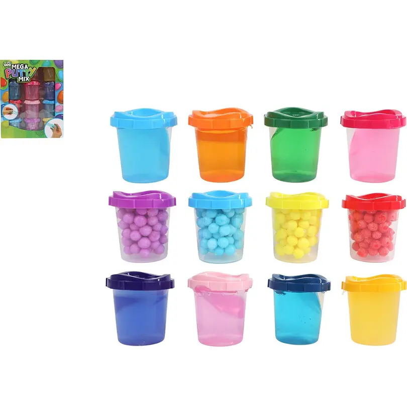 Bastelset 12-teilig Mega Mix Mini Putty