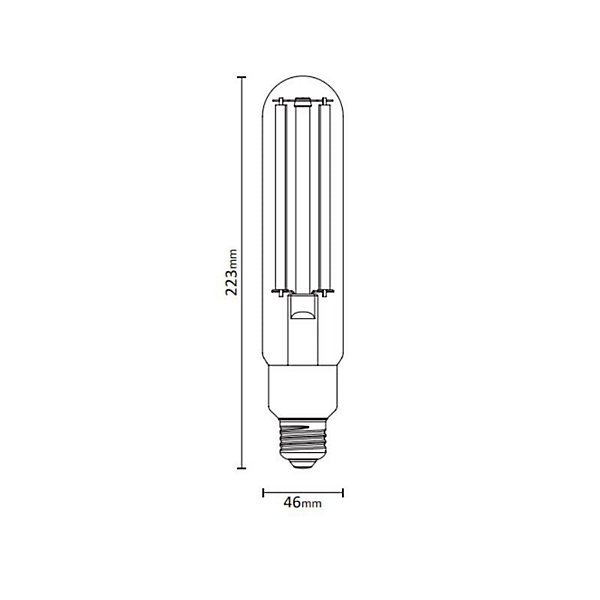 Ampoule LED éclairage Public E27 28W 4000lm - Blanc Neutre 4000K - 5500K - SILAMP