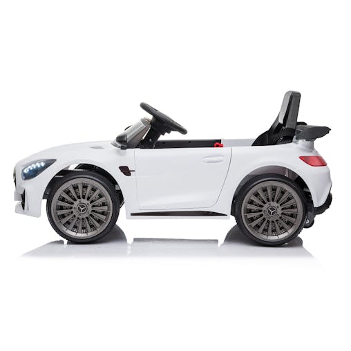 NNEDPE Mercedes Benz Licensed Kids Electric Ride On Car Remote Control White