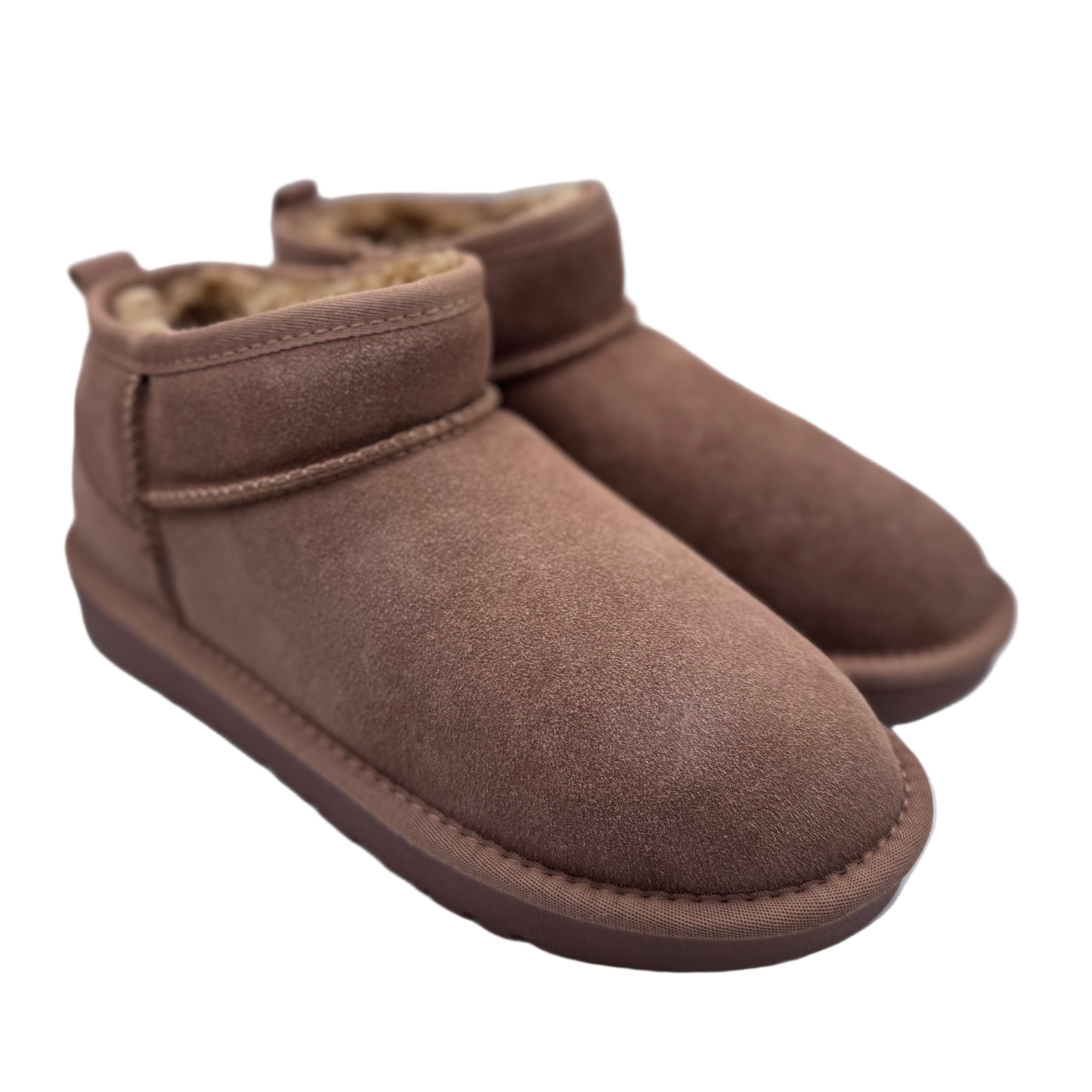LOW BOOTS MIT WARMFUTTER CAMEL