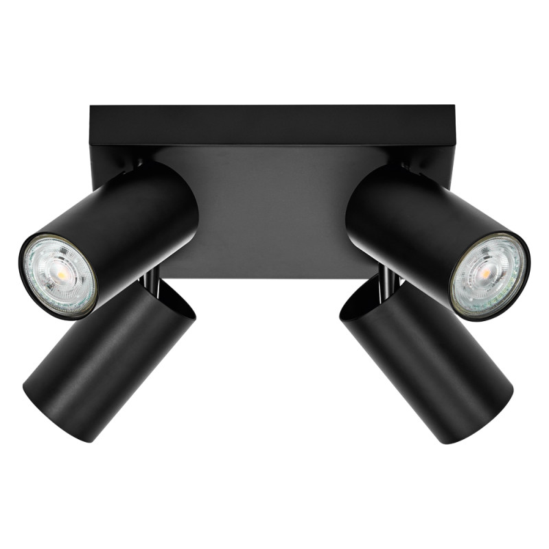 Spot LED Octagon carré noir GU10 4 x 3,4 W LEDVANCE