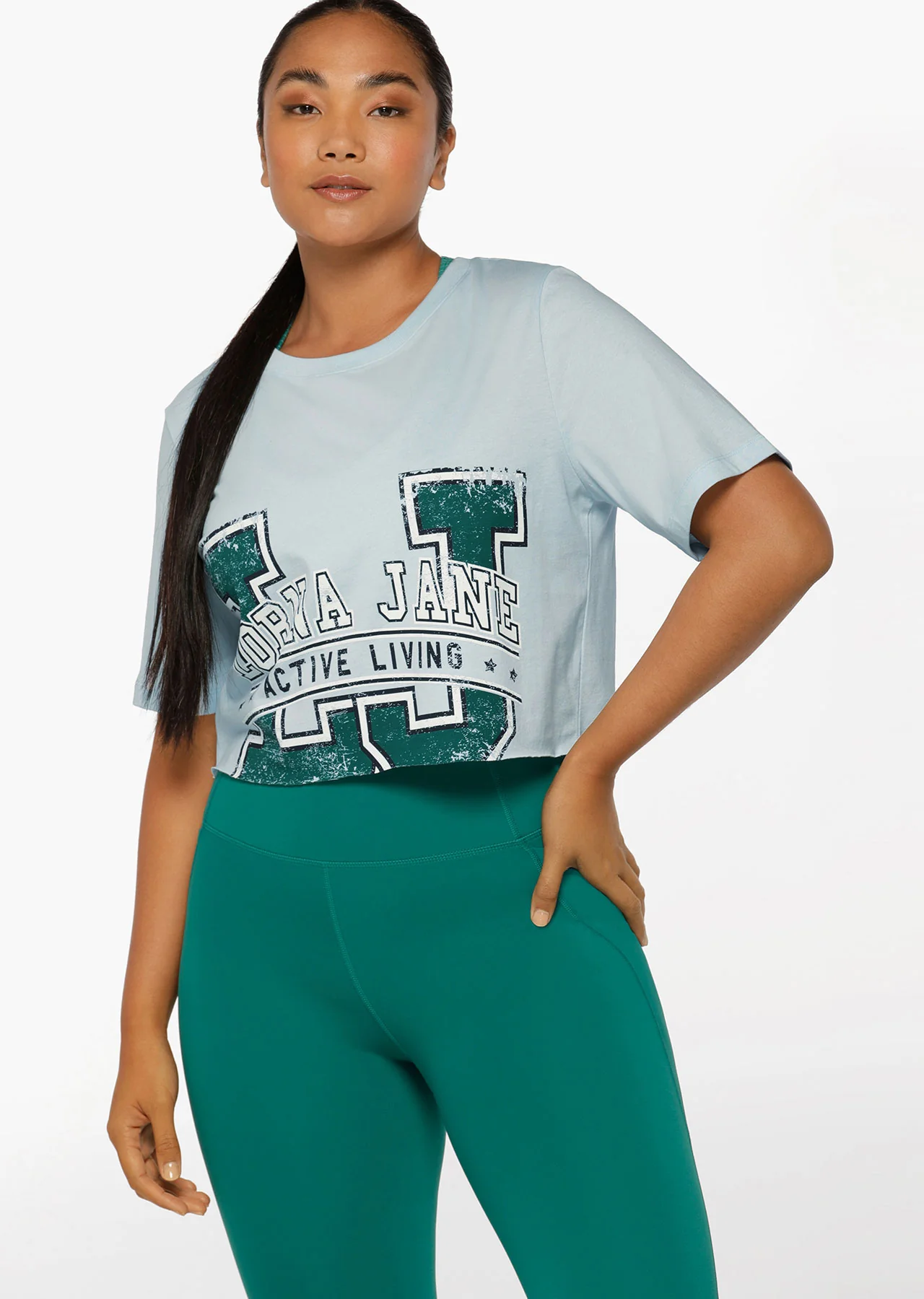 Collegiate Cropped Tee
