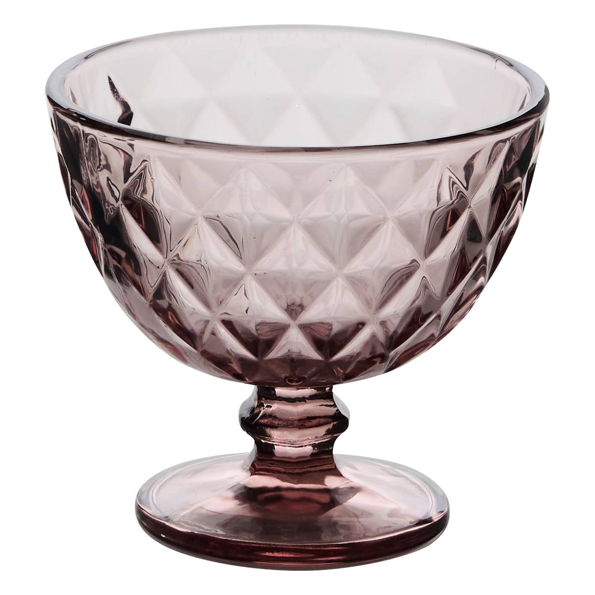 Ice cream bowl "Lea" Glass, 300 ml, Grey
