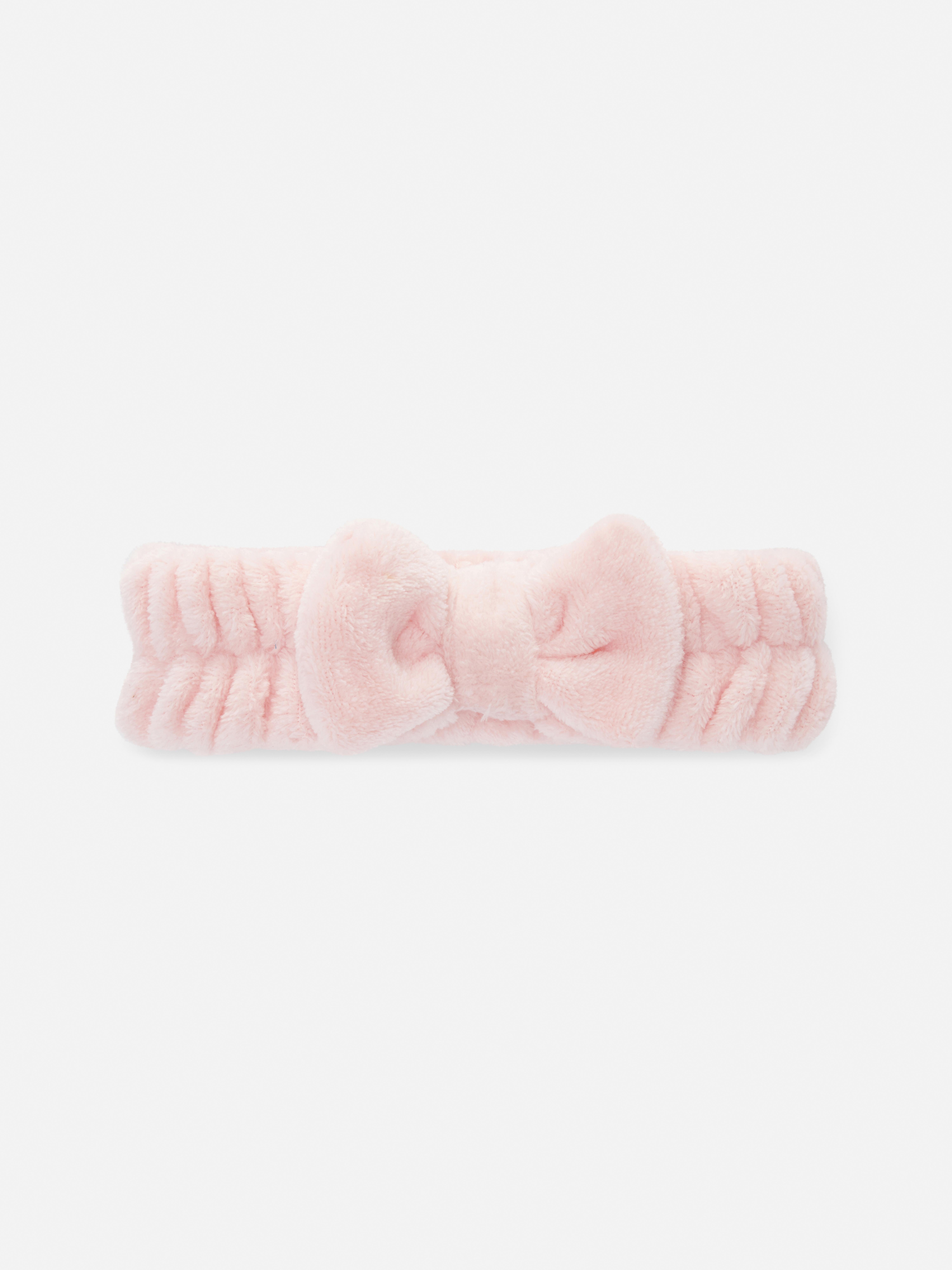 Terry Cloth Bow Headband