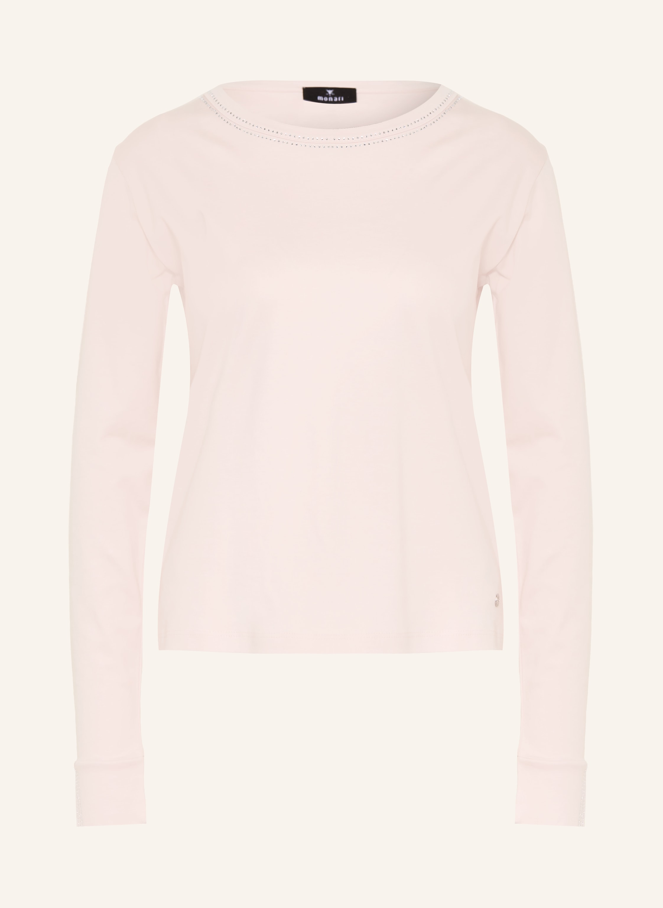 monari Longsleeve mit Schmucksteinen