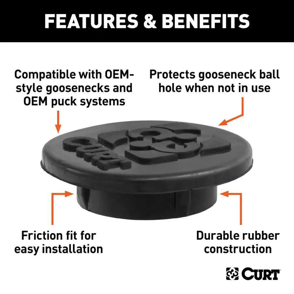CURT Replacement Gooseneck Cap