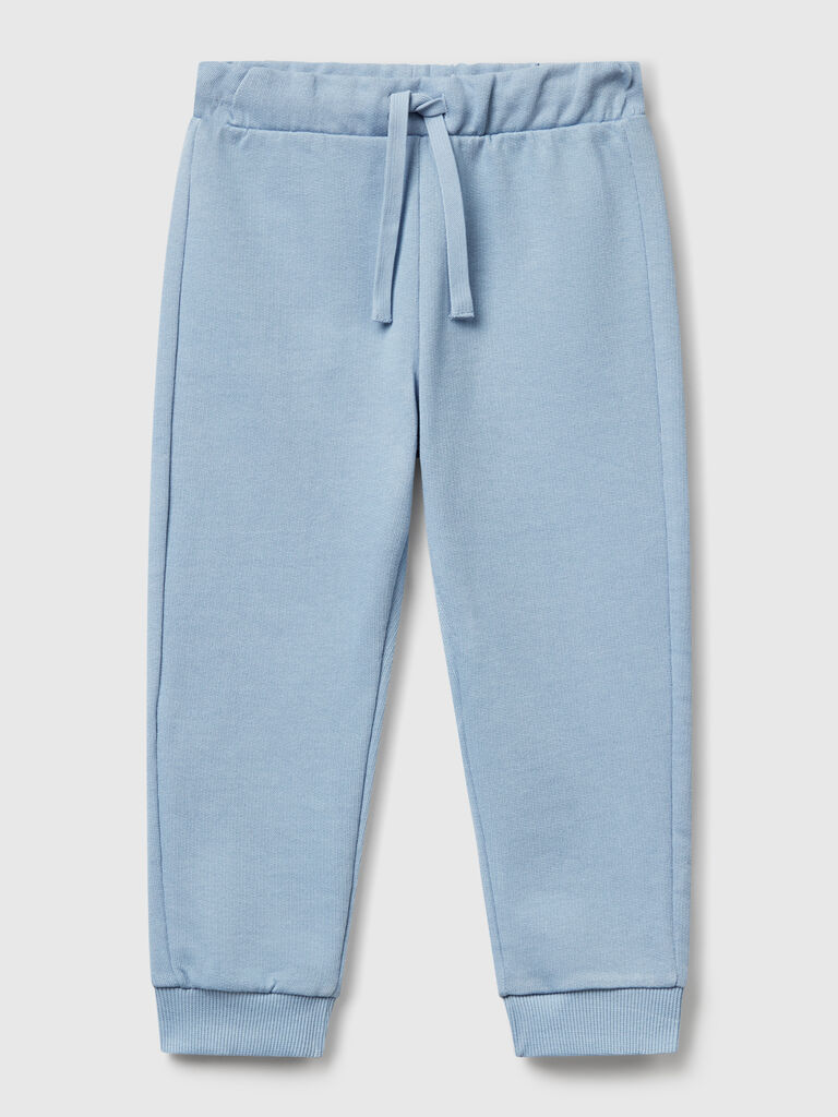 Cotton trousers with logo