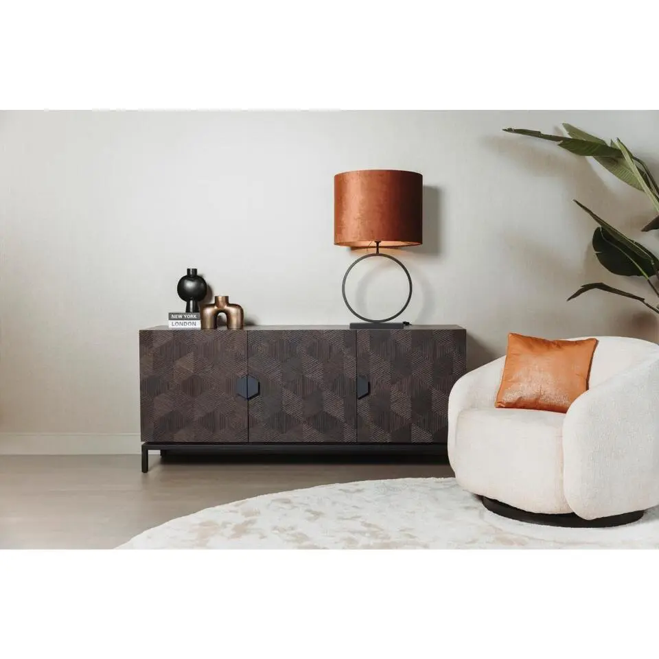 Tower Living - San Marino dressoir - 180 cm - bruin