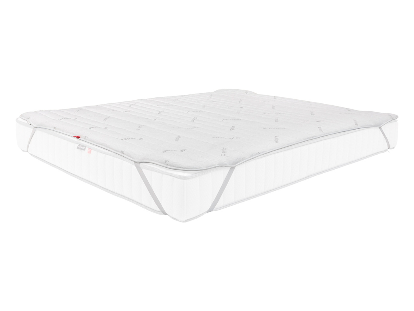 Nakładka na materac Tebos 90x200 cm szara