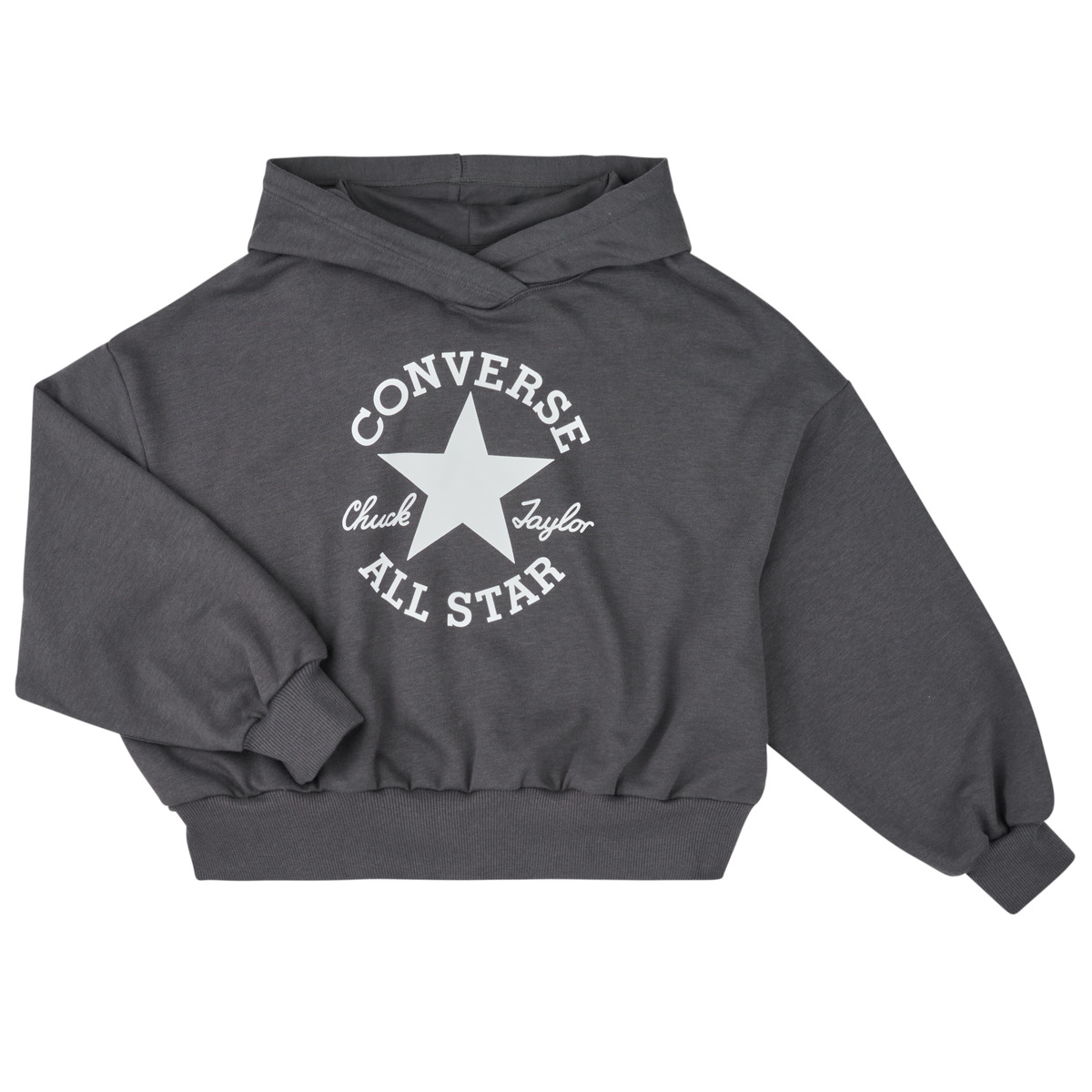 Converse - RELAXED CHUCK PATCH HOODIE - Dark / Matter