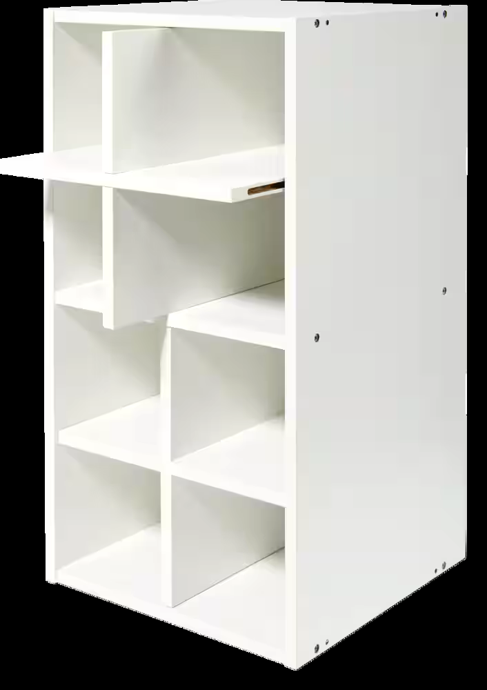 type A Stack Modular Divided Organizer, White
