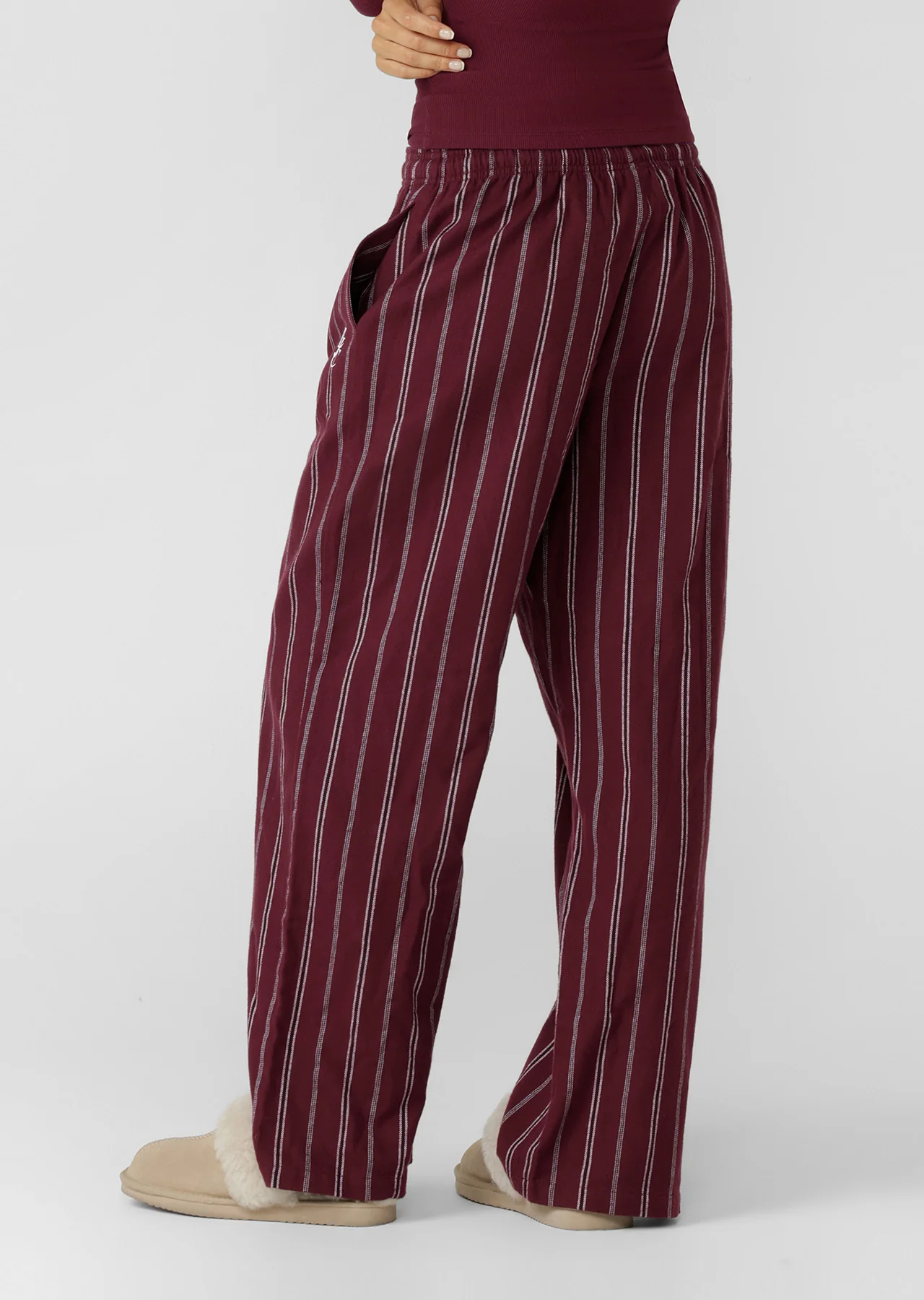 Campus Stripe Flannel Lounge Pants