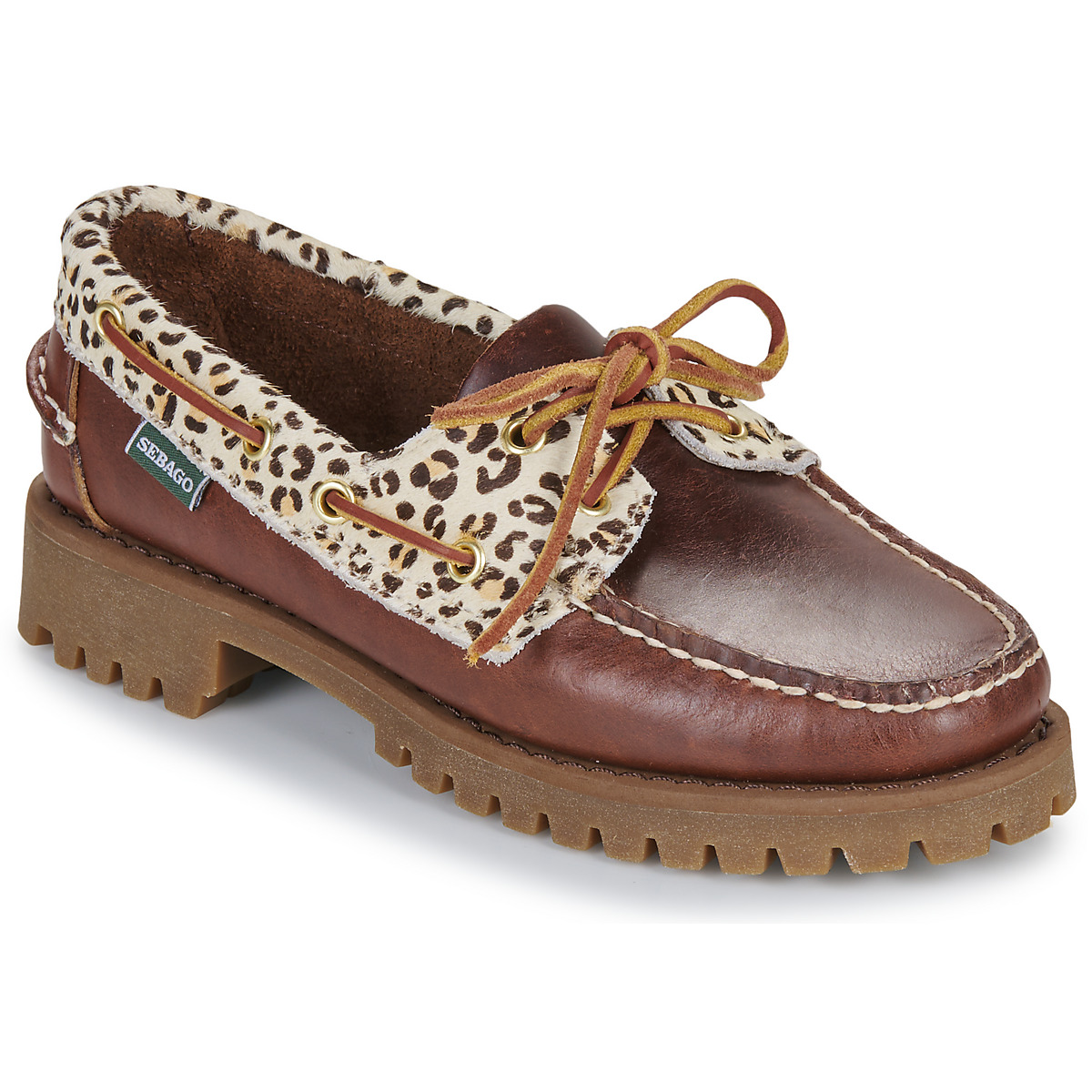 Sebago - RANGER COLLAR WILD - Brown / Leopard