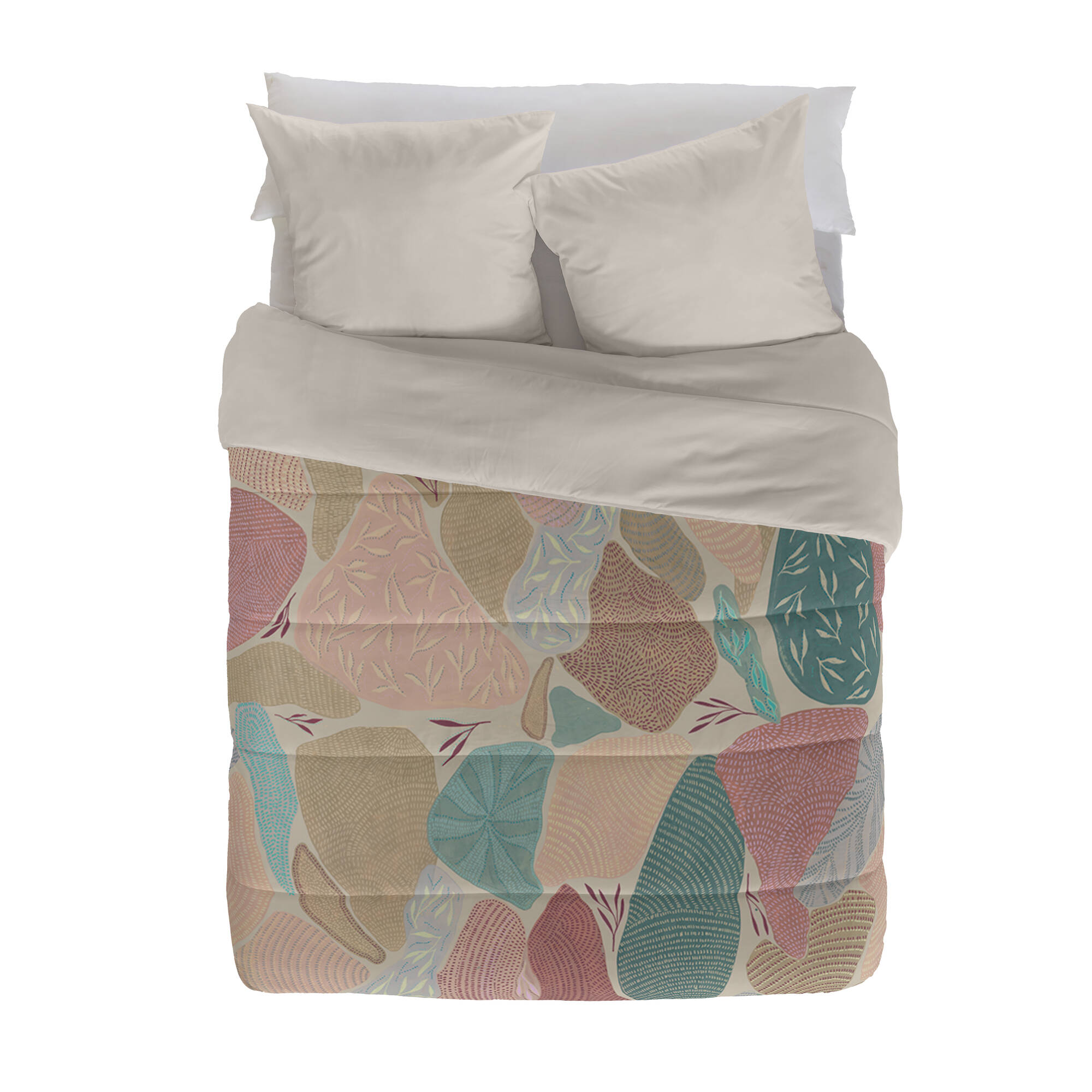 Couette microfibre imprimé Catalan 200 g/m²
