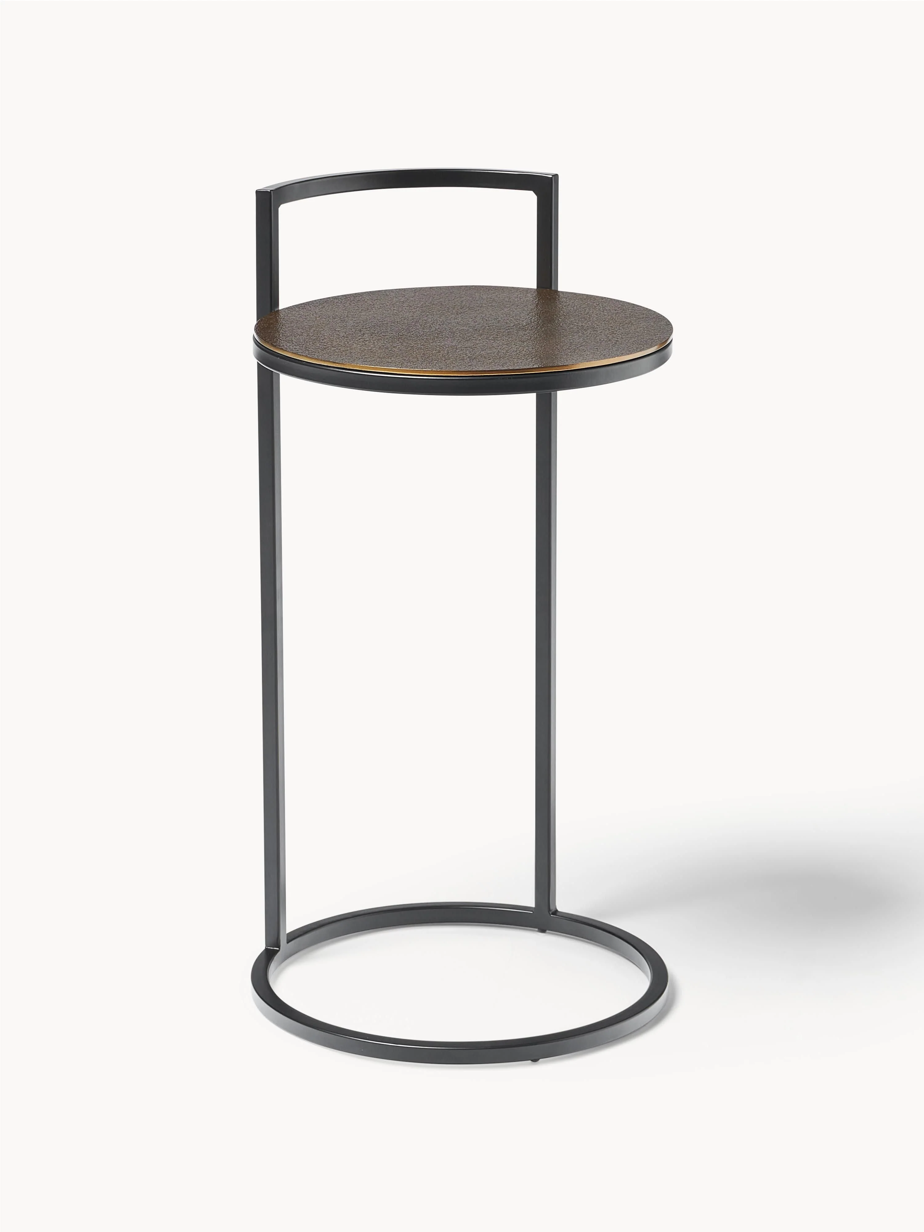 Runder Beistelltisch Circle aus Metall