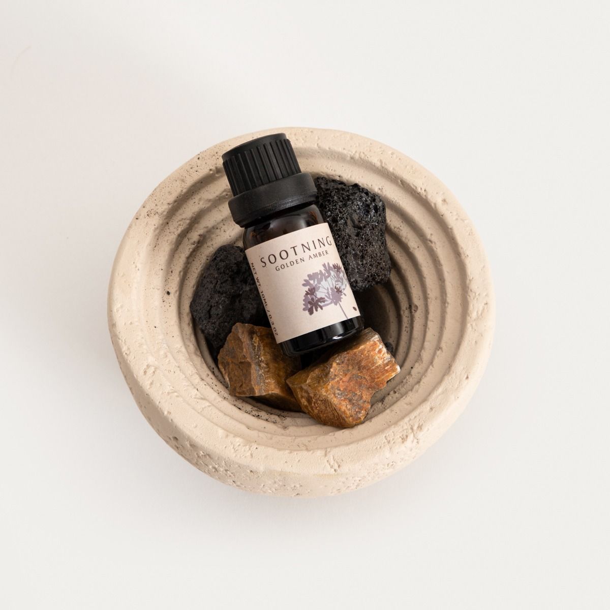 Zestaw zapachowy ZEN RITUAL z kamieniami wulkanicznymi i olejkiem 10 ml