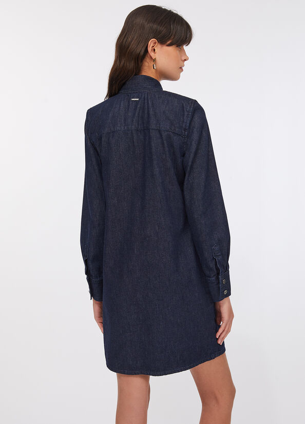 Abito chemisier in denim