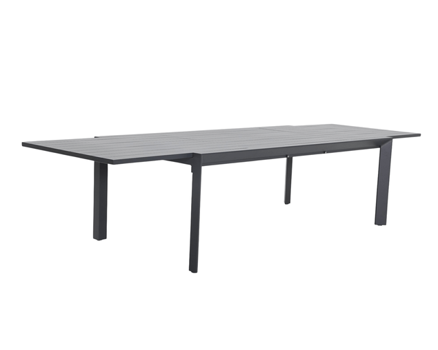 Jette Dining Extension Table 220-340cm(Gunmetal Grey)
