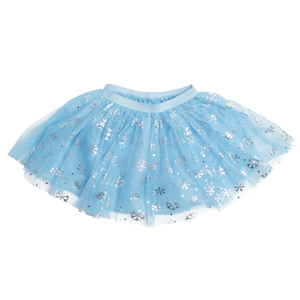 Deguiz'box déguisement fille 7/10 ans princesse des neiges bleue 4 pièces