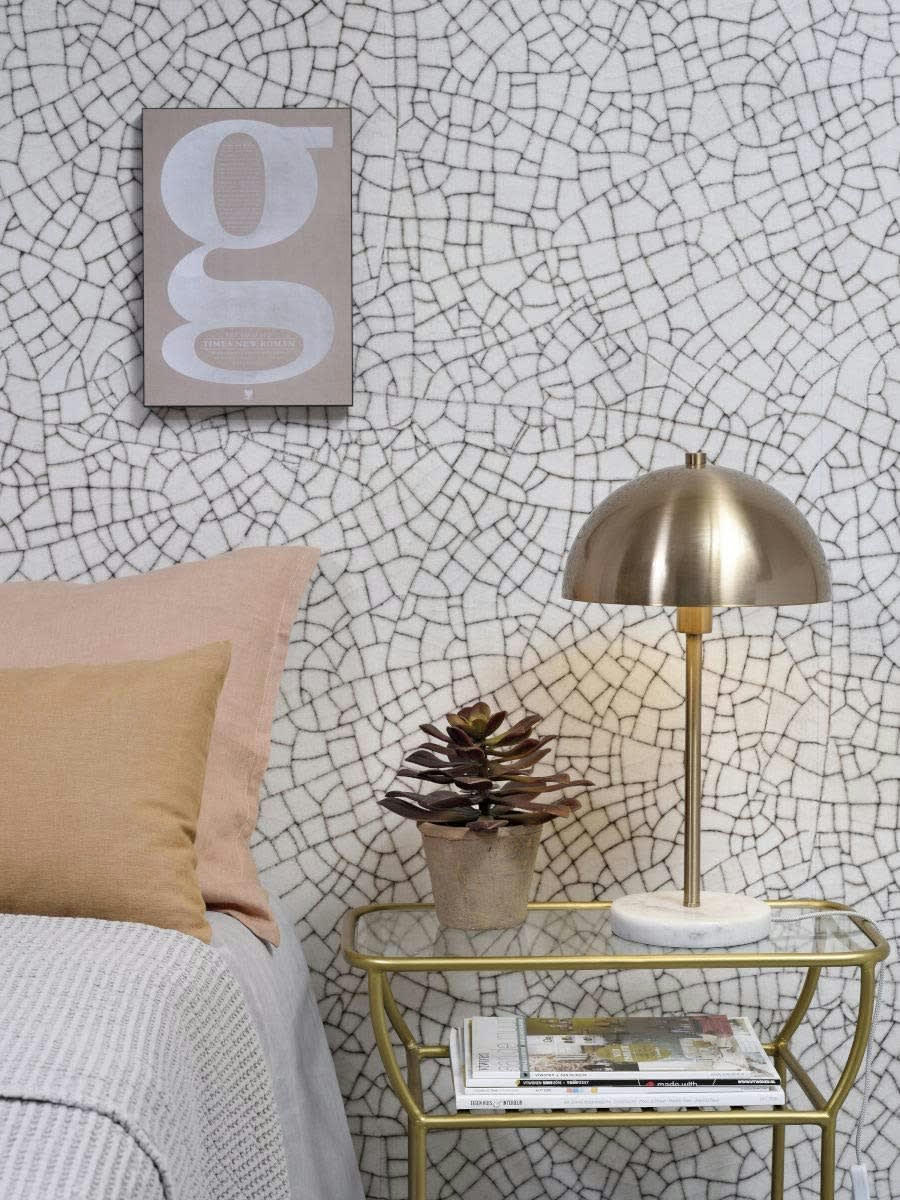 TOULOUSE - Lampe de table dorée H45cm