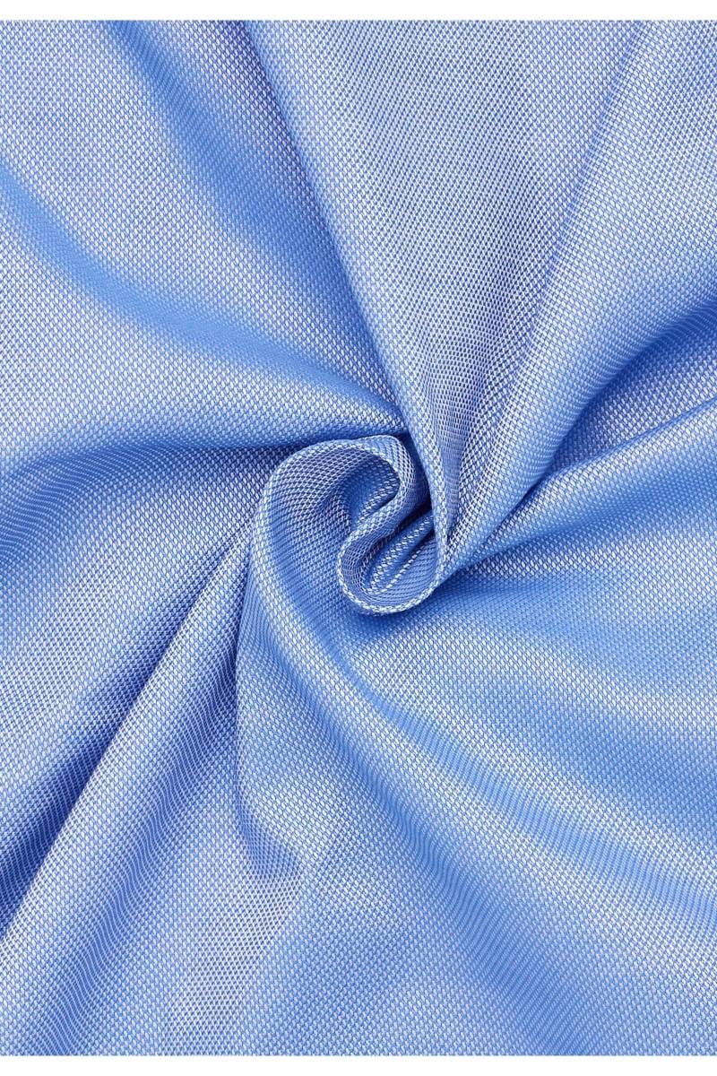 ETERNA Performance Modern Fit Tencel Hemd blau, Strukturiert