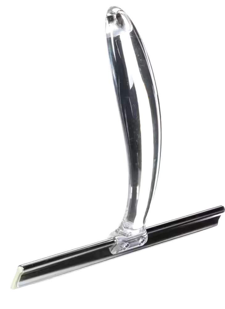 3M Command Stainless Steel Squeegee & Satin Nickel Hook