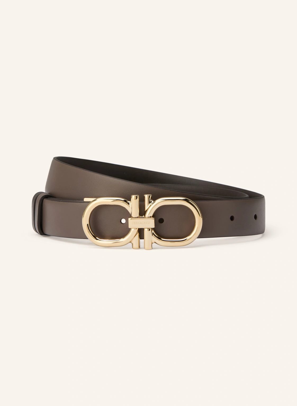 FERRAGAMO Ledergürtel zum Wenden