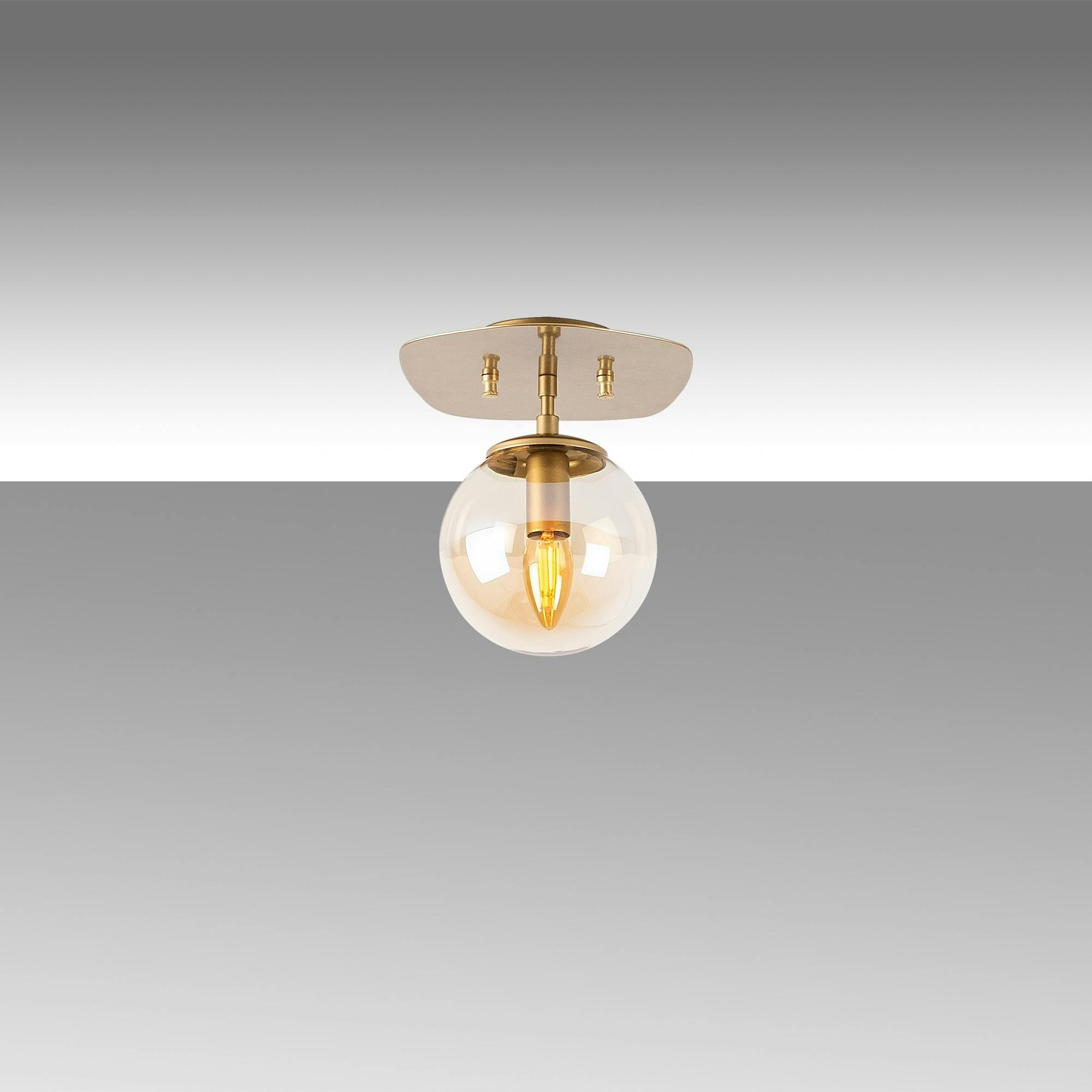 Plafonnier en verre – petit globe design SIERRE