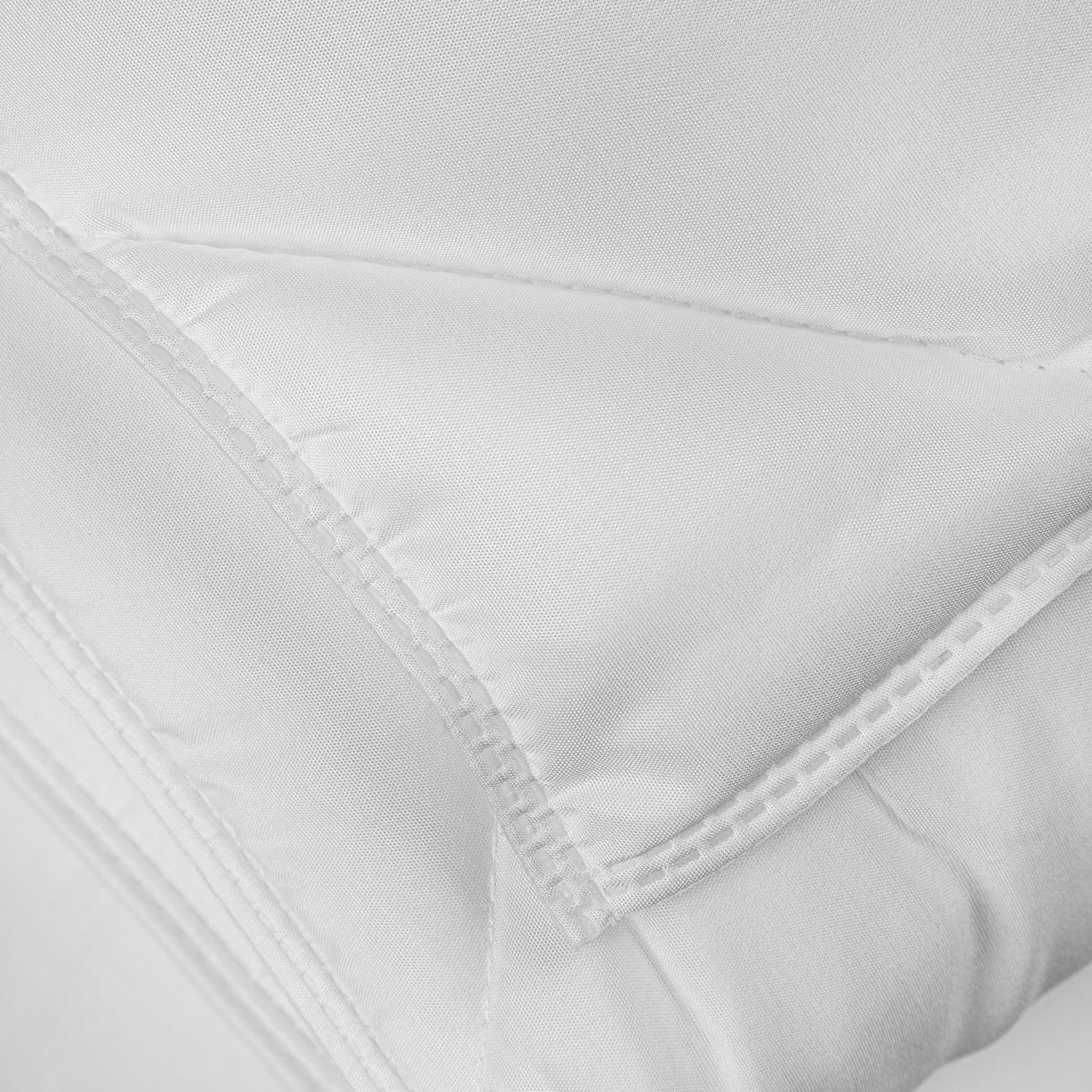 - Couette microfibre été 200 gr blanc 140x200 cm