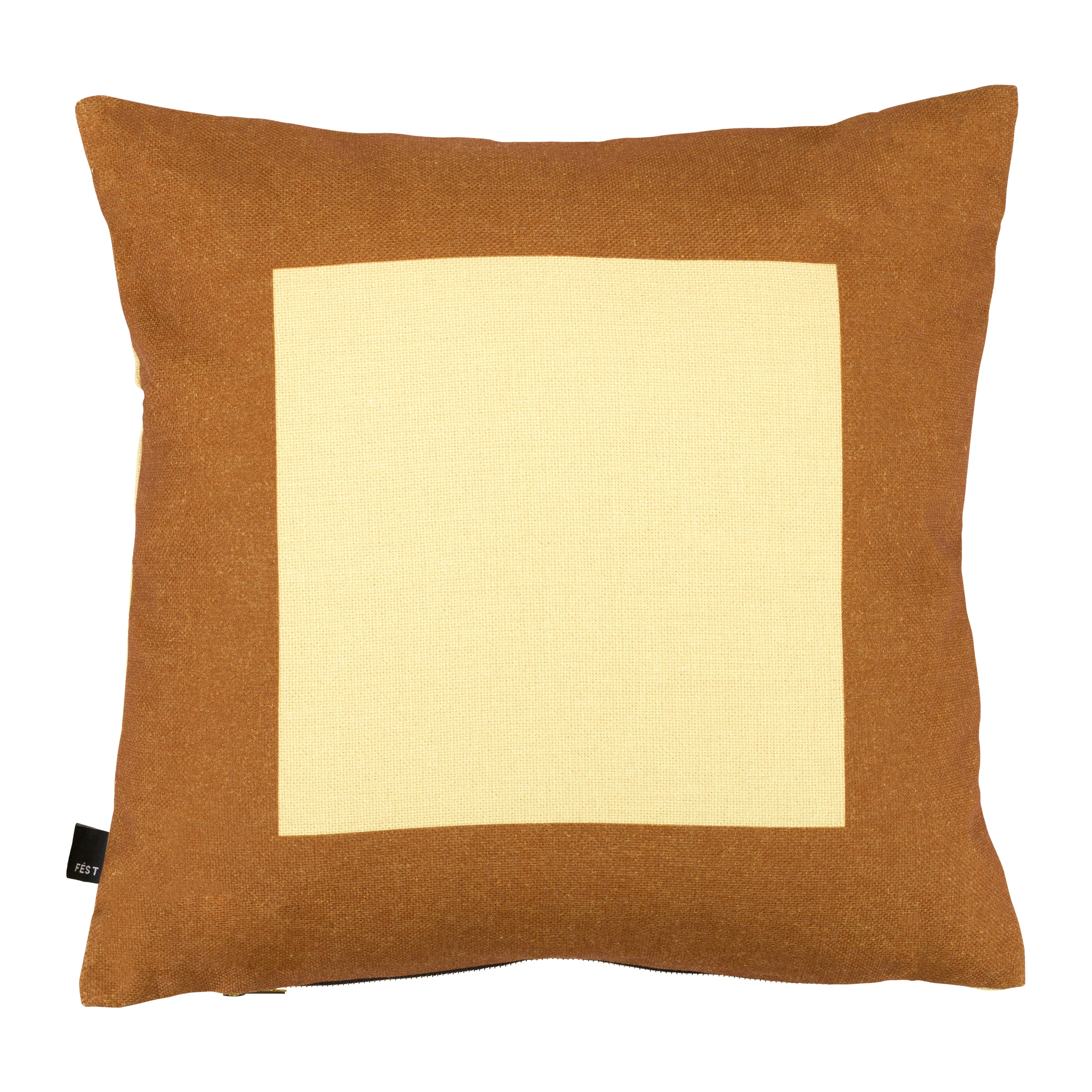 FÉST Square Sierkussen 45 x 45 cm - Yellow
