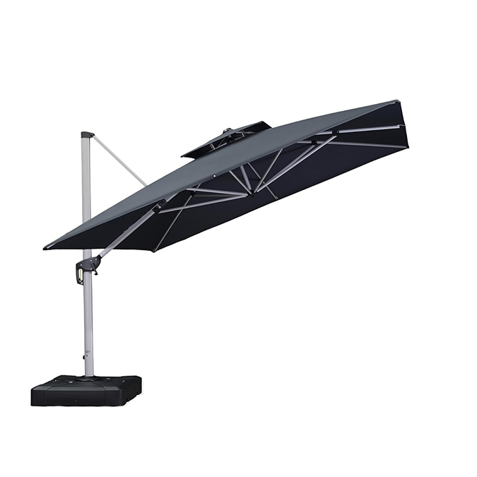 PURPLE LEAF Rectangular Parasol