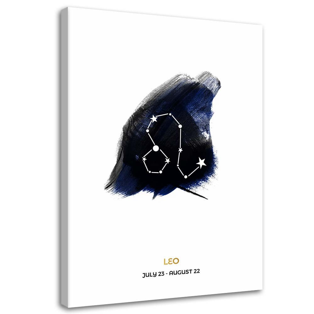Feeby Obraz Znak zodiaku Lew 40x60