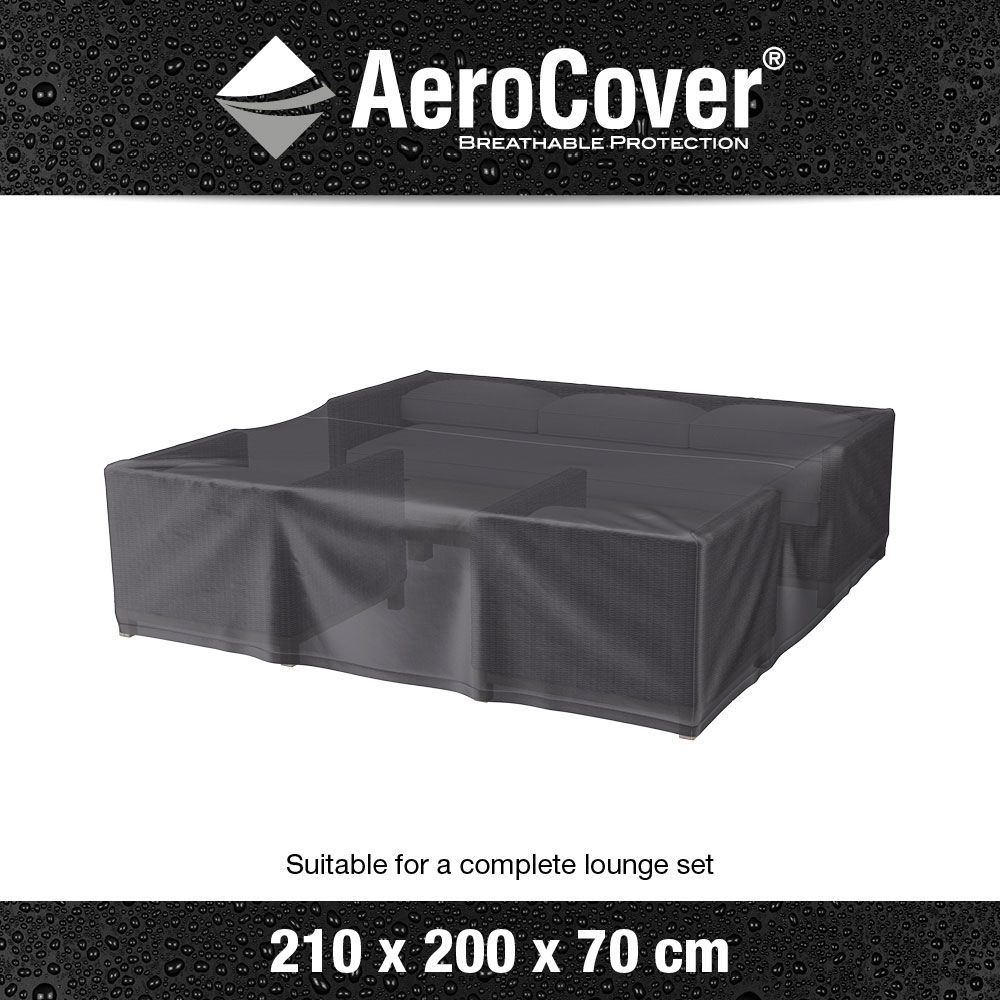 Ruma AeroCover Outdoor Lounge Set Waterproof Breathable Cover W210xD200xH70cm