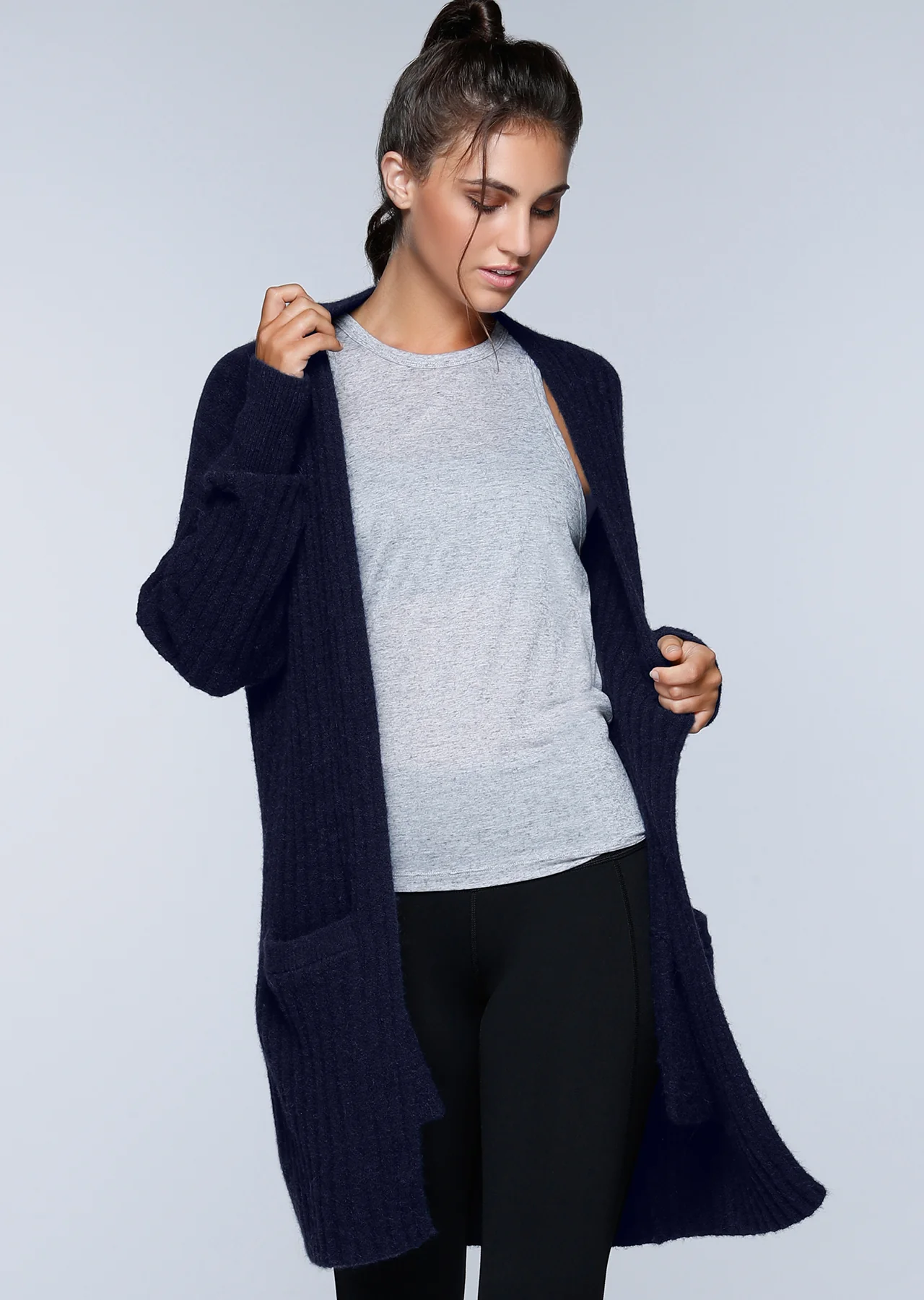 Post Practice Knit Cardi