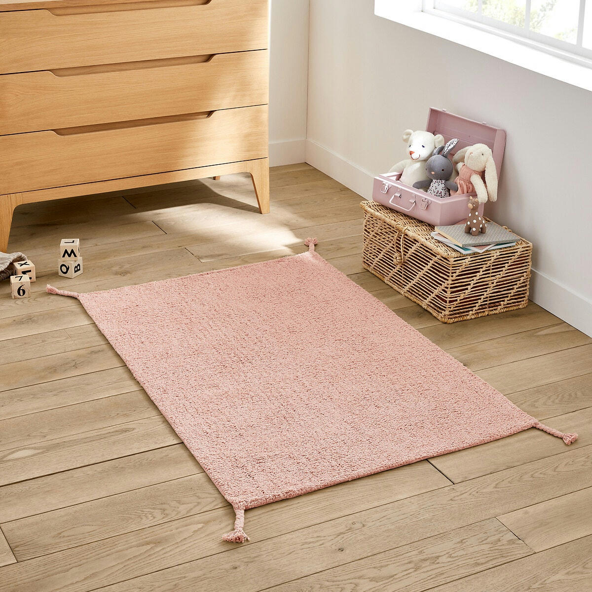 Tapis enfant coton uni, Hiro