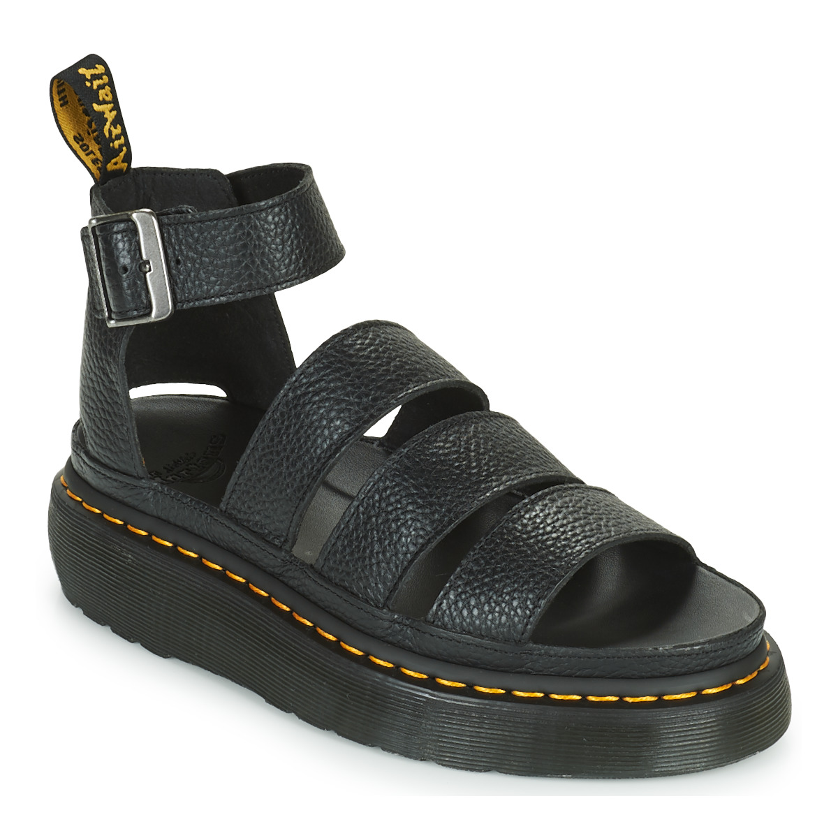 Dr. Martens - CLARISSA II QUAD BLACK MILLED NAPPA - Black