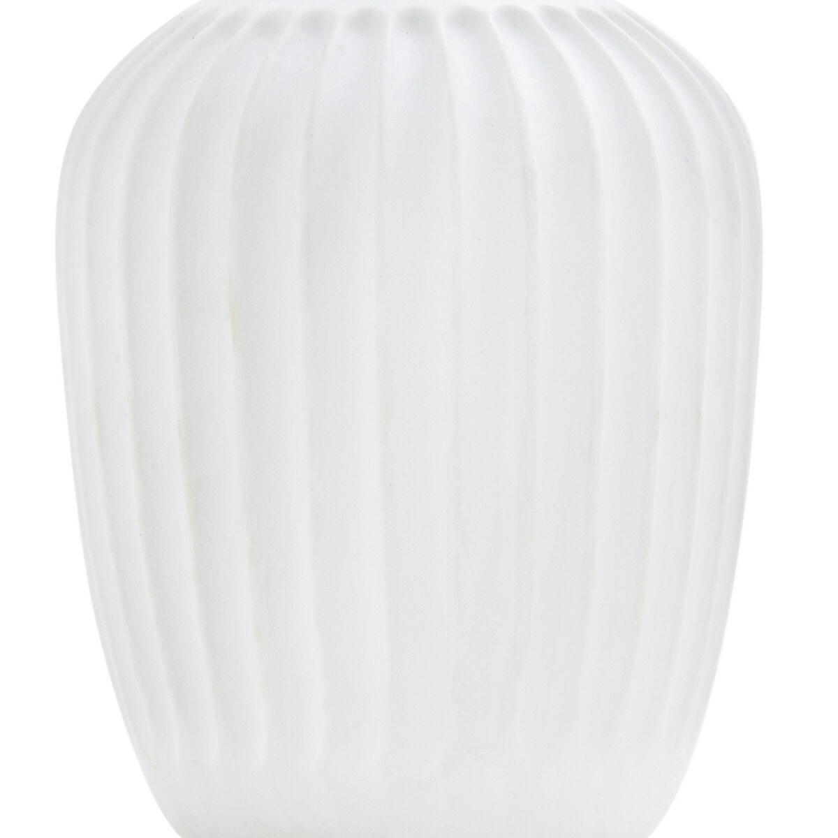 Vase strié en céramique H21 cm Estria