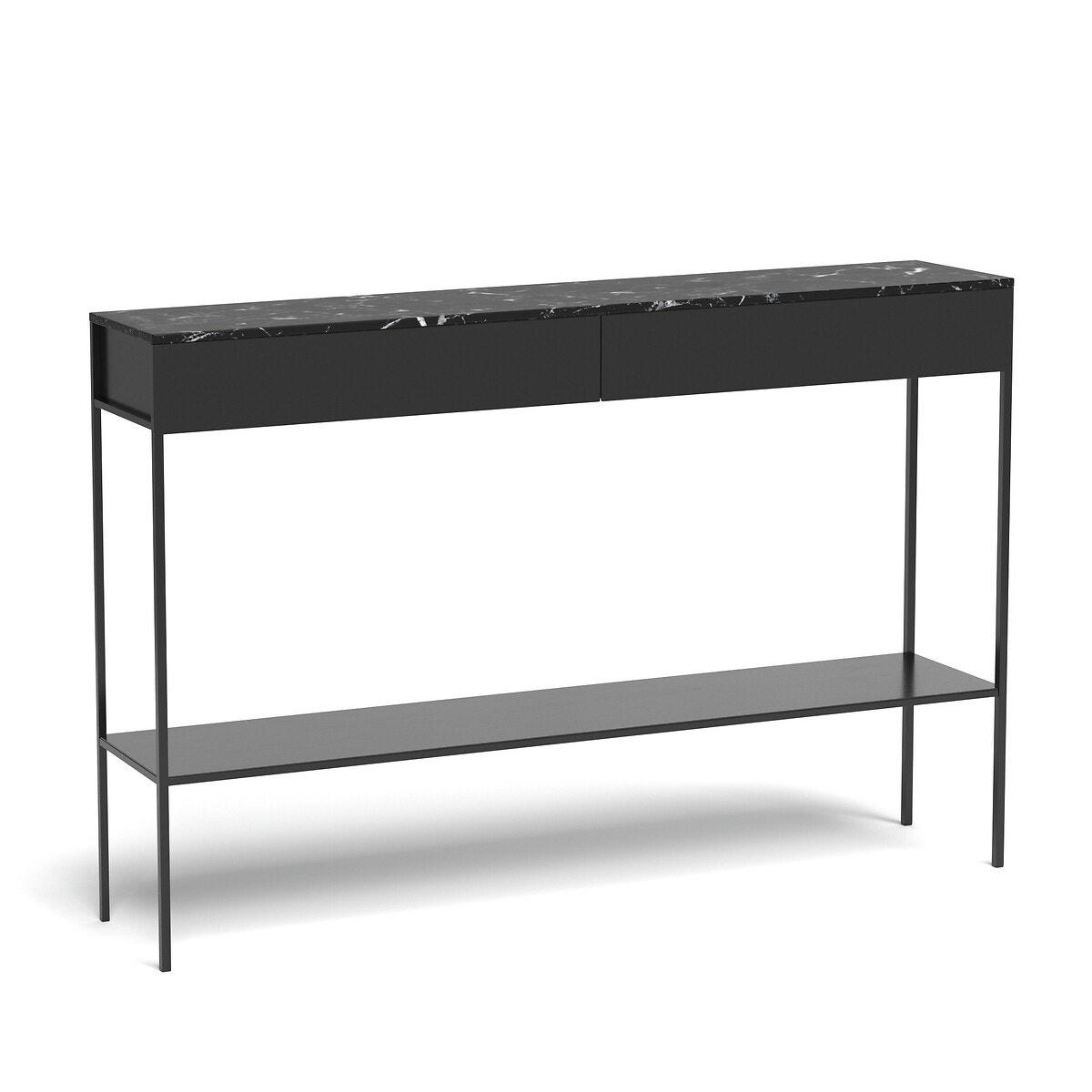 Console plateau marbre Fébée