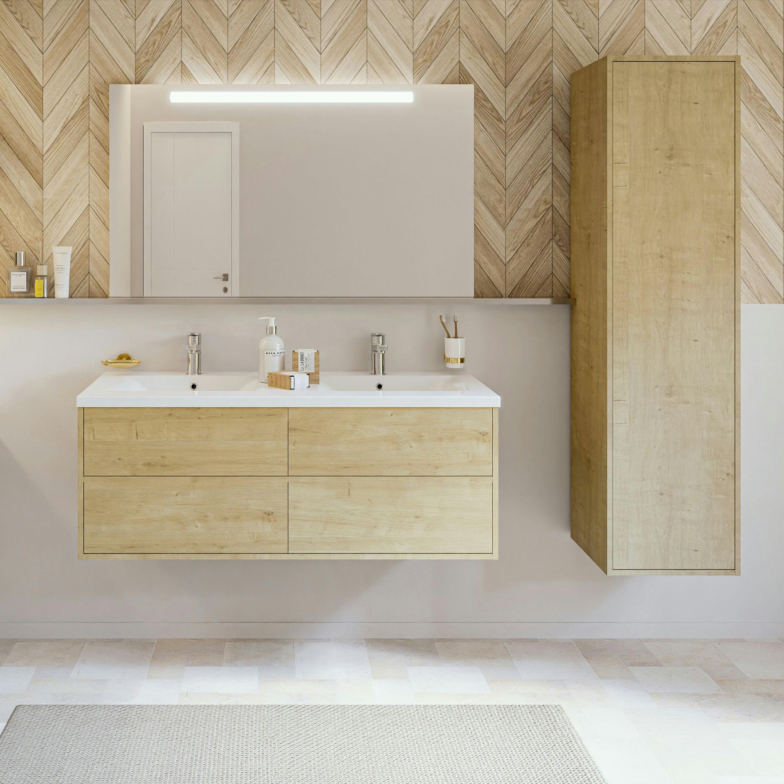 MARNY - Meuble sous-vasque 120 x 47,2 x 53,5cm