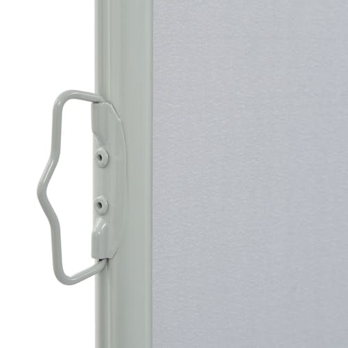 NNEVL Patio Retractable Side Awning 140 x 300 cm Grey