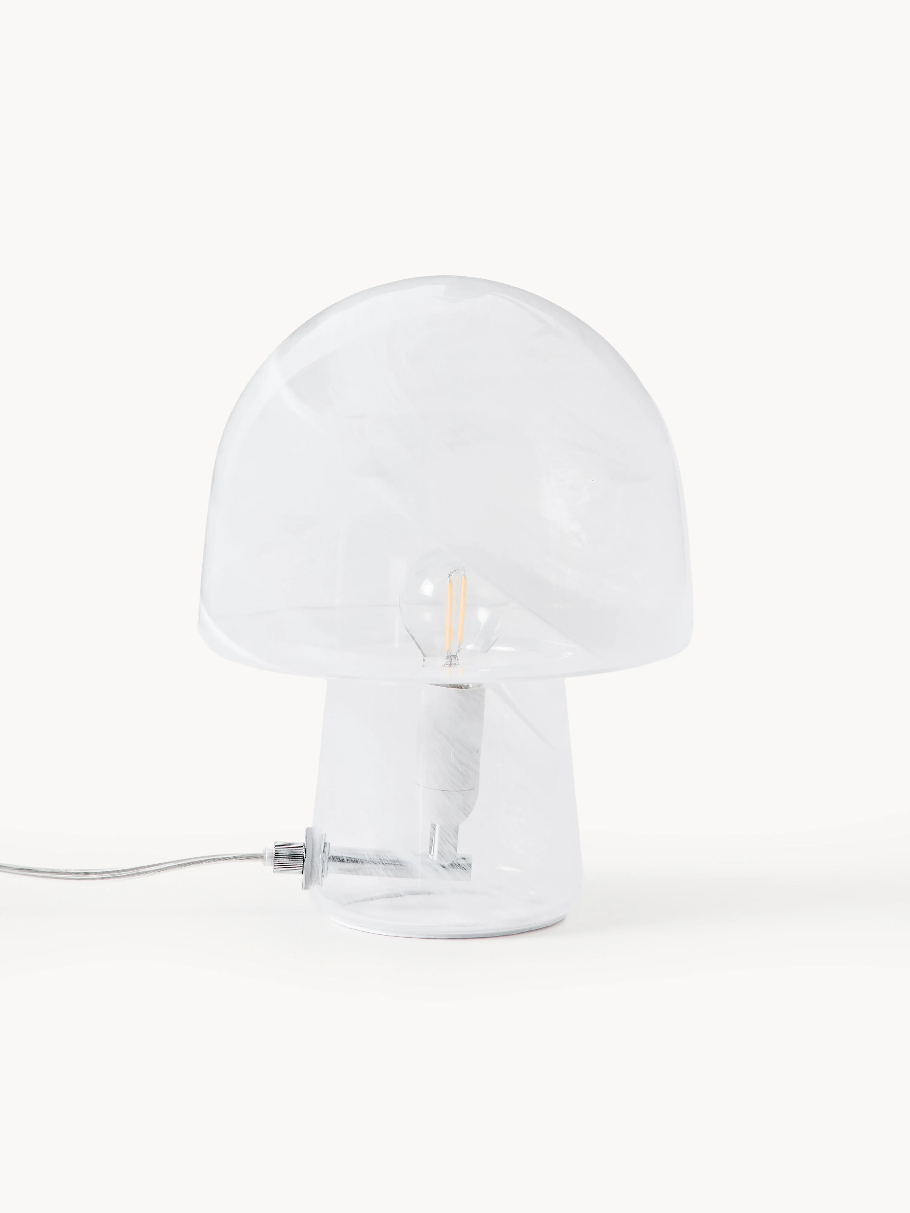 Tischlampe Talia in Marmor-Optik, in verschiedenen Größen