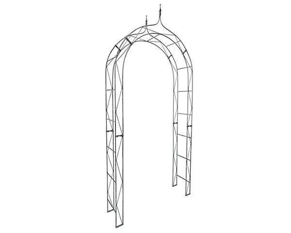 Arche de jardin HANNAH - 120 cm Galvanisé