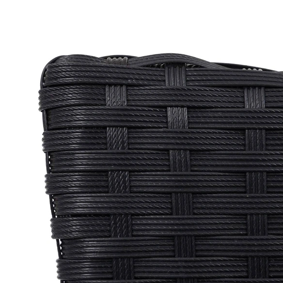 Gartensessel »MVG-G19«, 2er Set, schwarz, stapelbar