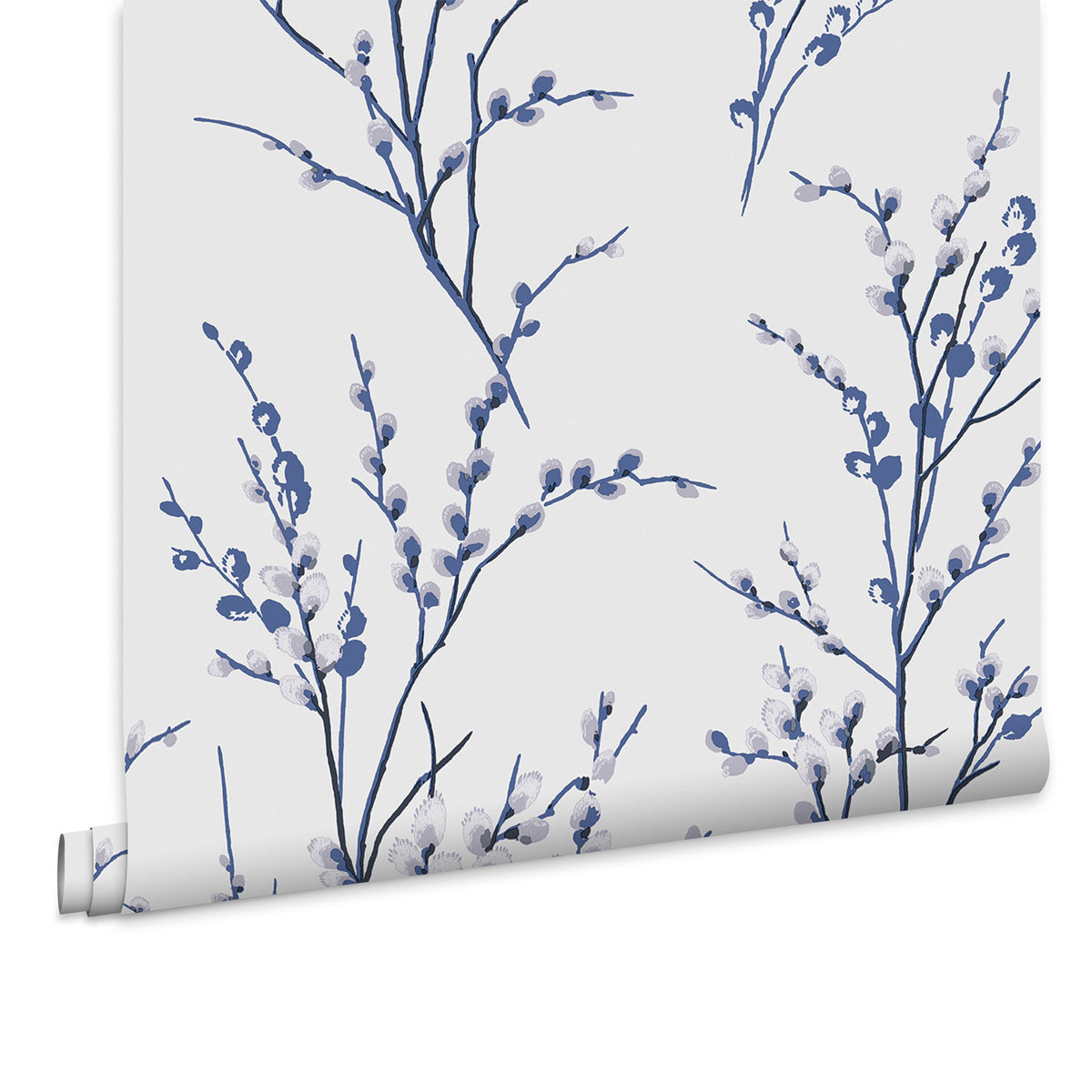 Laura Ashley Vliesbehang - Boswilg Midnight - 10mx52cm