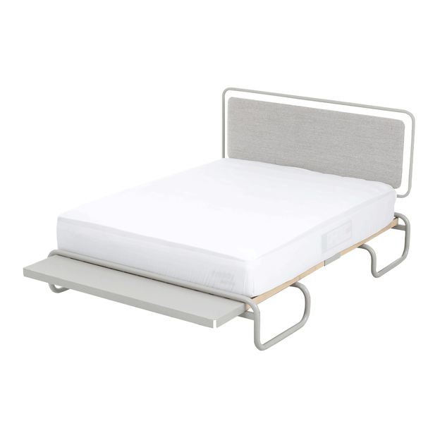 CAMA QUEEN COM BANCO E CABECEIRA INNA