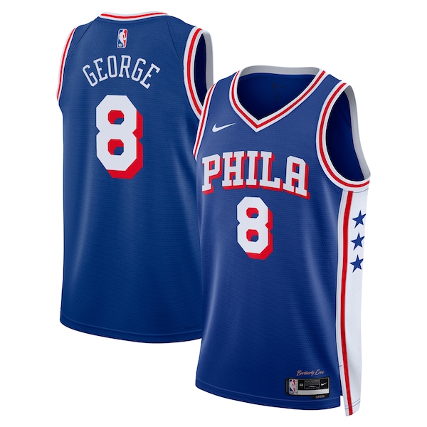 Paul George Philadelphia 76ers Nike Unisex 2024 Offseason Addition Nike Swingman Jersey - Royal