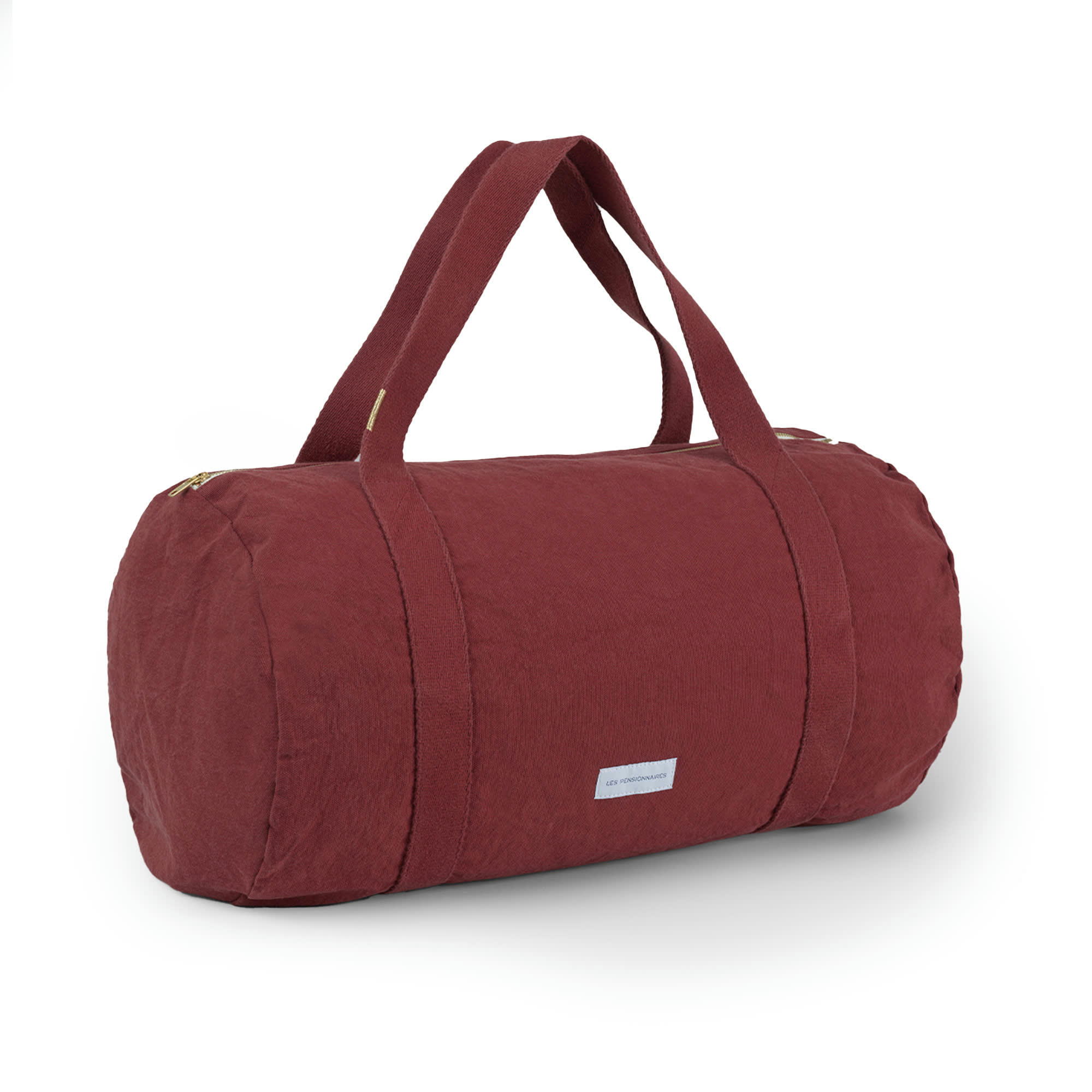 - Sac bowling en toile de coton bio rouille