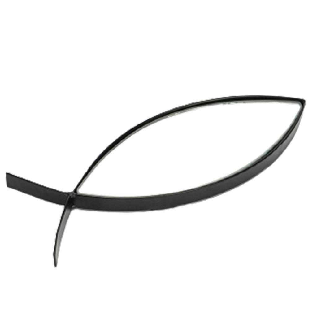 - Miroir poisson petit modèle en métal  multicolore