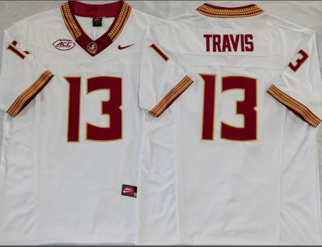 Jordan Travis  NCAA Florida State Seminoles Nike Vapor Limited Jersey